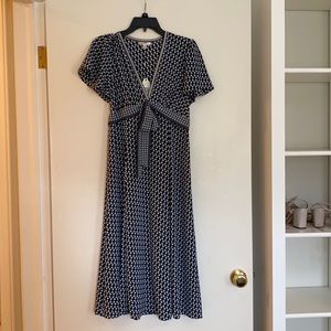 Sophie Max black and blue dress